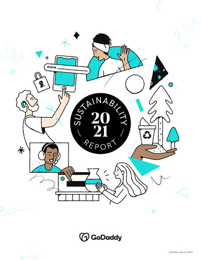 Thumbnail GoDaddy Sustainability Report 2021