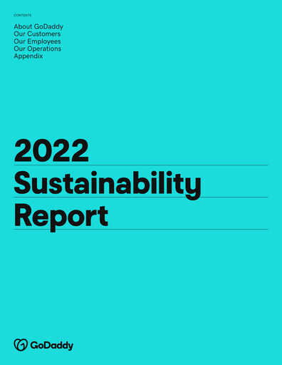 Thumbnail GoDaddy Sustainability Report 2022