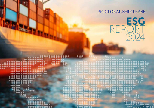 Thumbnail Global Ship Lease ESG Report 2024