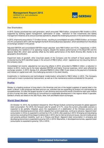 Thumbnail Gerdau Financial Statement 2015