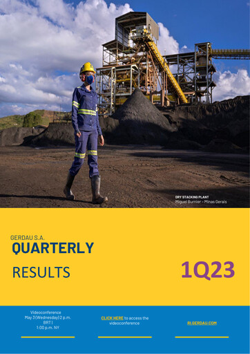 Thumbnail Gerdau Quarterly Report 2023-q1