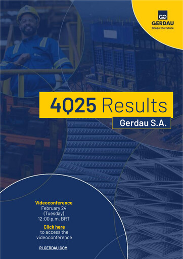 Thumbnail Gerdau Quarterly Report 2025-q4