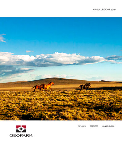 Thumbnail Geopark Annual Report 2019