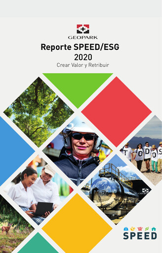 Thumbnail Geopark Sustainability Report 2020