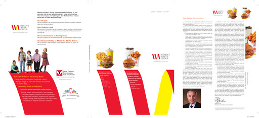 Thumbnail Wendy’s Annual Report 2009