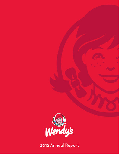 Thumbnail Wendy’s Annual Report 2012