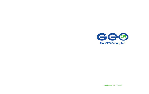 Thumbnail Geo Group Annual Report 2015