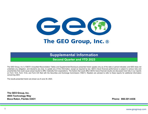 Thumbnail Geo Group Quarterly Report 2023-q2
