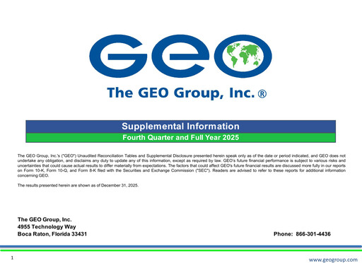 Thumbnail Geo Group Quarterly Report 2025-q4