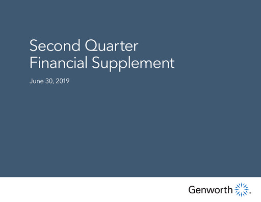 Miniature Genworth Financial
 Rapport trimestriel 2019-q2