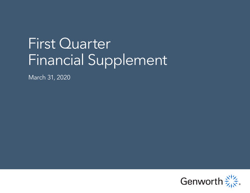 Miniature Genworth Financial
 Rapport trimestriel 2020-q1