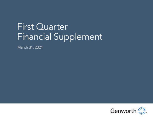 Miniature Genworth Financial
 Rapport trimestriel 2021-q1