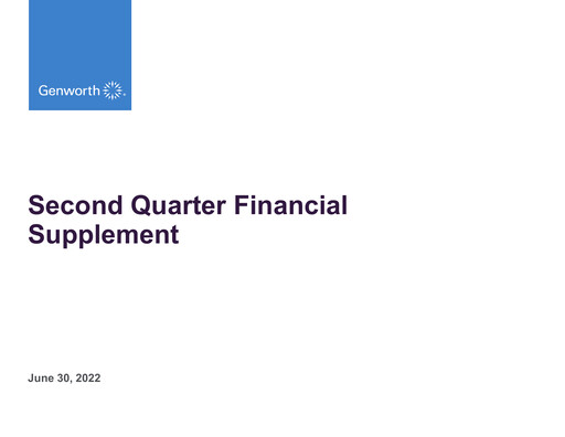 Miniature Genworth Financial
 Rapport trimestriel 2022-q2
