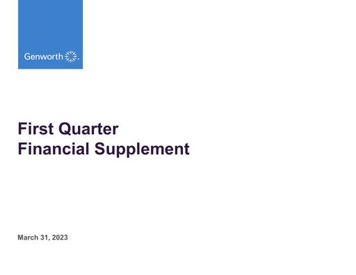Miniature Genworth Financial
 Rapport trimestriel 2023-q1