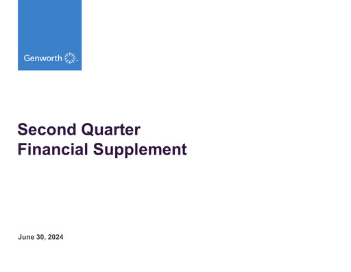 Miniature Genworth Financial
 Rapport trimestriel 2024-q2