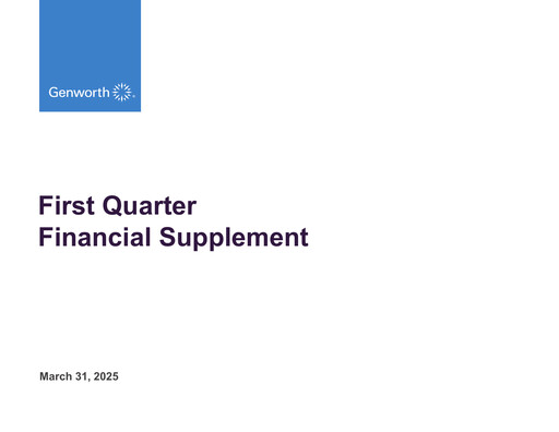 Miniature Genworth Financial
 Rapport trimestriel 2025-q1