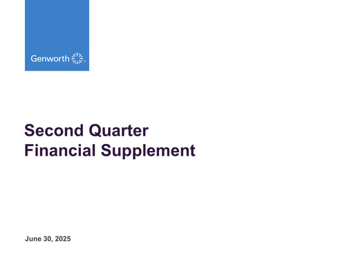 Miniature Genworth Financial
 Rapport trimestriel 2025-q2