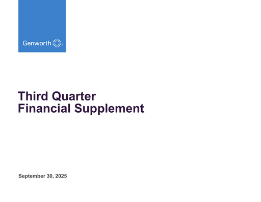 Miniature Genworth Financial
 Rapport trimestriel 2025-q3