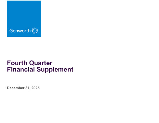 Miniature Genworth Financial
 Rapport trimestriel 2025-q4