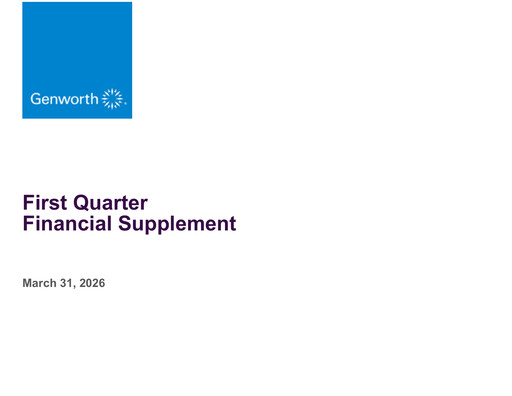 Miniature Genworth Financial
 Rapport trimestriel 2026-q1