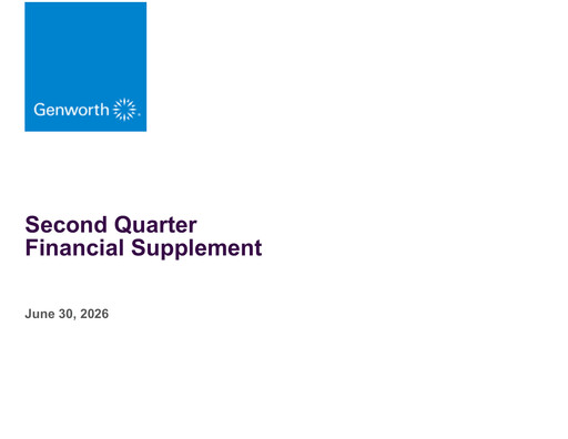 Miniature Genworth Financial
 Rapport trimestriel 2026-q2