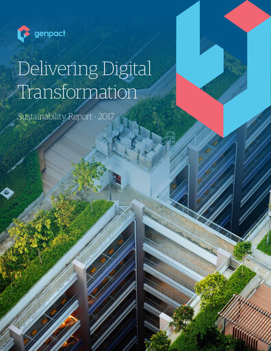 Thumbnail Genpact Sustainability Report 2017