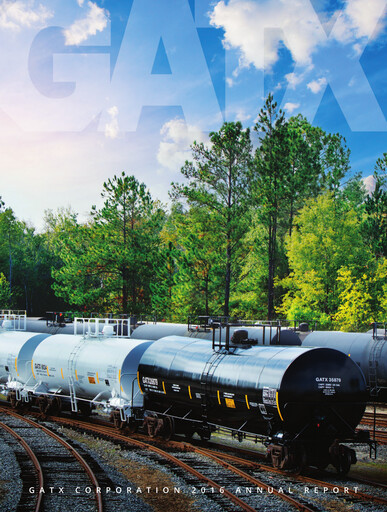 Thumbnail GATX Annual Report 2016