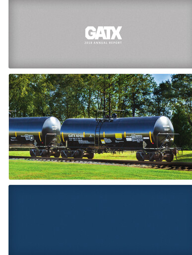Thumbnail GATX Annual Report 2018