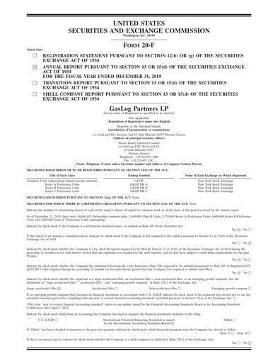 Vorschaubild GasLog Jahresbericht 2019