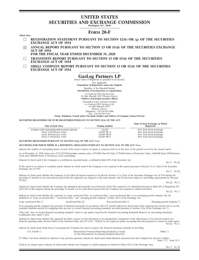 Vorschaubild GasLog Jahresbericht 2020