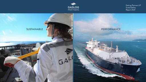 Thumbnail GasLog Sustainability Report 2021