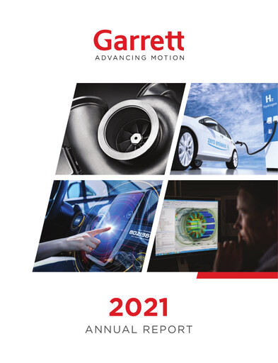 Miniature Garrett Motion Rapport annuel 2021
