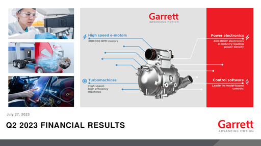Thumbnail Garrett Motion Quarterly Report 2023-q2