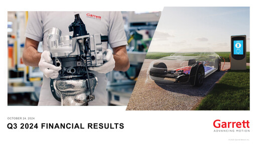 Thumbnail Garrett Motion Quarterly Report 2024-q3