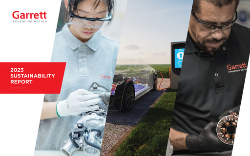 Thumbnail Garrett Motion Sustainability Report 2023