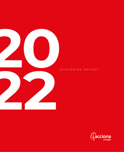 Thumbnail Acciona Energías Renovables Annual Report 2022