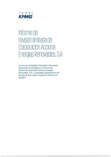 Thumbnail Acciona Energías Renovables Financial Statement 2021-h1