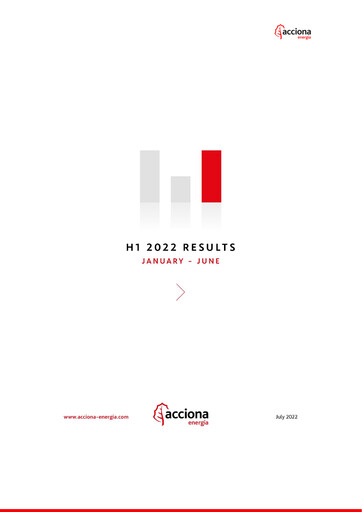 Thumbnail Acciona Energías Renovables Half-year Report 2022-h1