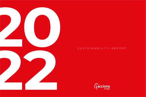 Thumbnail Acciona Energías Renovables Sustainability Report 2022