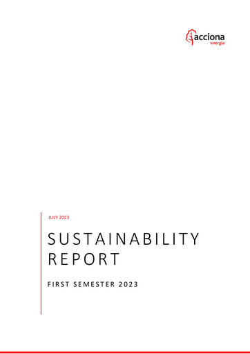 Thumbnail Acciona Energías Renovables Sustainability Report 2023-h1