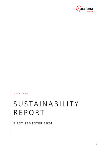 Thumbnail Acciona Energías Renovables Sustainability Report 2024-h1