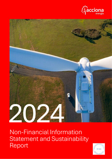 Thumbnail Acciona Energías Renovables Sustainability Report 2024