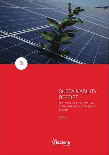 Thumbnail Acciona Energías Renovables Sustainability Report 2025