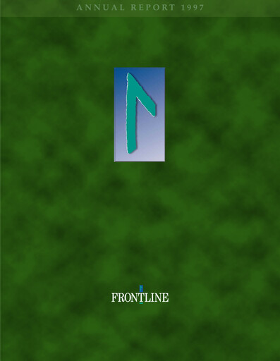 Thumbnail Frontline Annual Report 1997