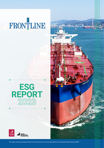 Thumbnail Frontline ESG Report 2023