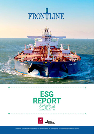 Thumbnail Frontline ESG Report 2024
