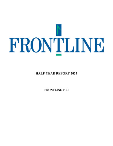 Thumbnail Frontline Half-year Report 2025