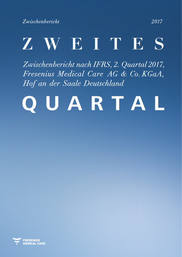 Miniature Fresenius Medical Care Rapport trimestriel 2017-q2