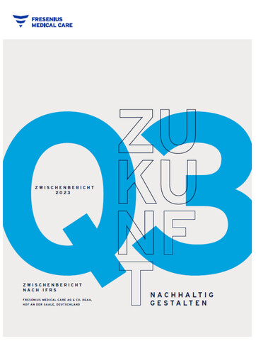 Miniature Fresenius Medical Care Rapport trimestriel 2023-q3
