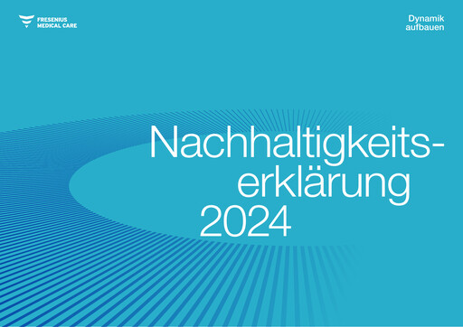 Vorschaubild Fresenius Medical Care Nachhaltigkeitsbericht 2024